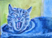 Meow Yawn by Jill Meeks