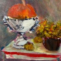 Fall Beauty in a Vase by Maryjo Gunning