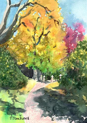 Campus Pathway by Jane Russell