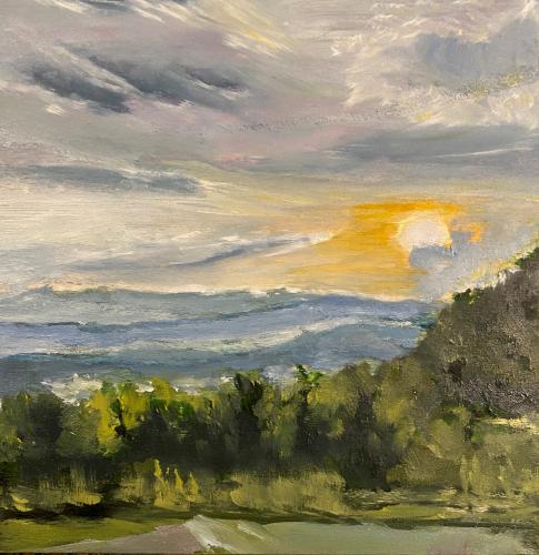 Sunset on the Mountain by Carol Stowe-Rankin