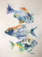 Fish Tales-SOLD! by Kathy Weiss