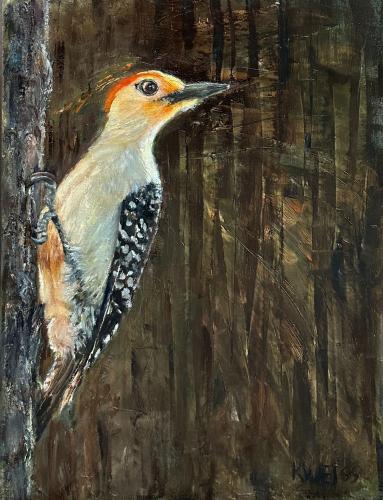 Red Bellied Woodpecker by Kathy Weiss