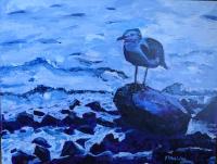 Gull at Rest by Jill Meeks