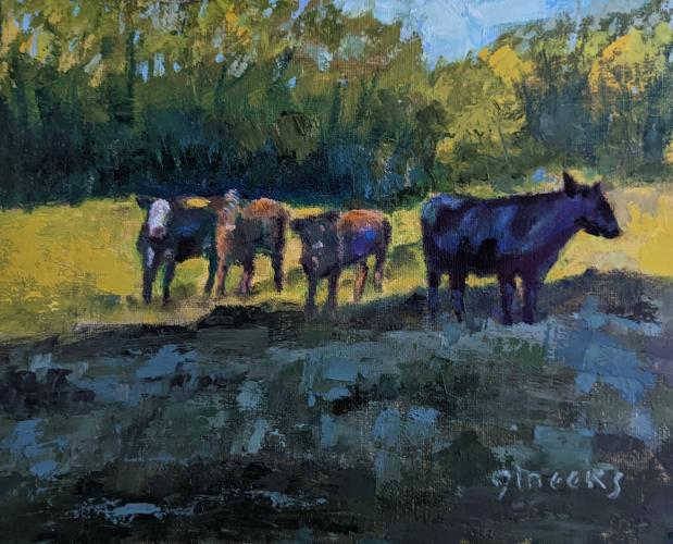 Morning Pasture by Jill Meeks