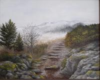 A Cloudy Trail Day by Joan Widenhouse