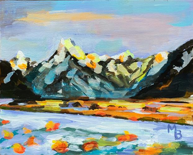 South Island View-SOLD by Meghan Berney